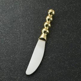 India Handicrafts Inc - Gilded Beaded Spreader, 12