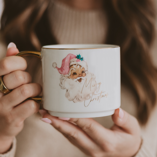 Mug: Vintage Santa Coffee Mug