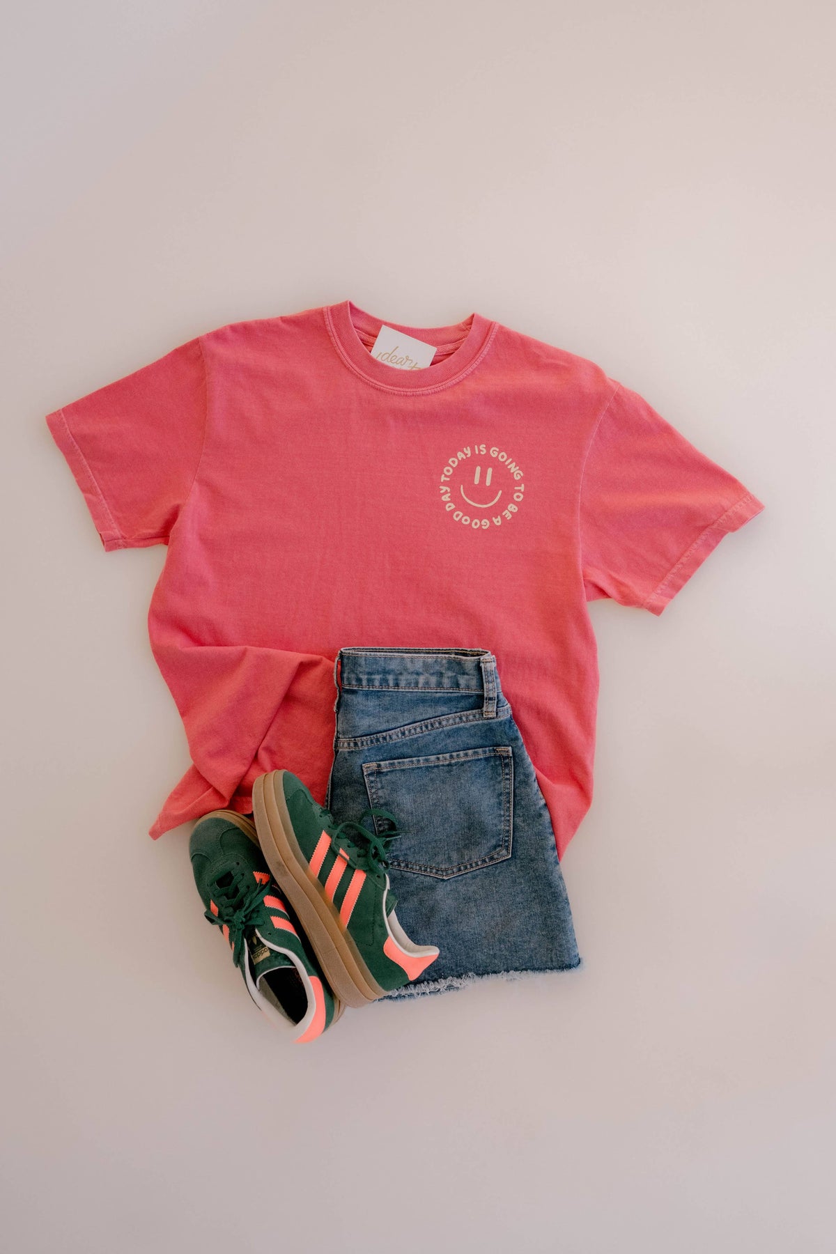Dear Heart - Good Day Tee - Watermelon | Christian Tee: XL