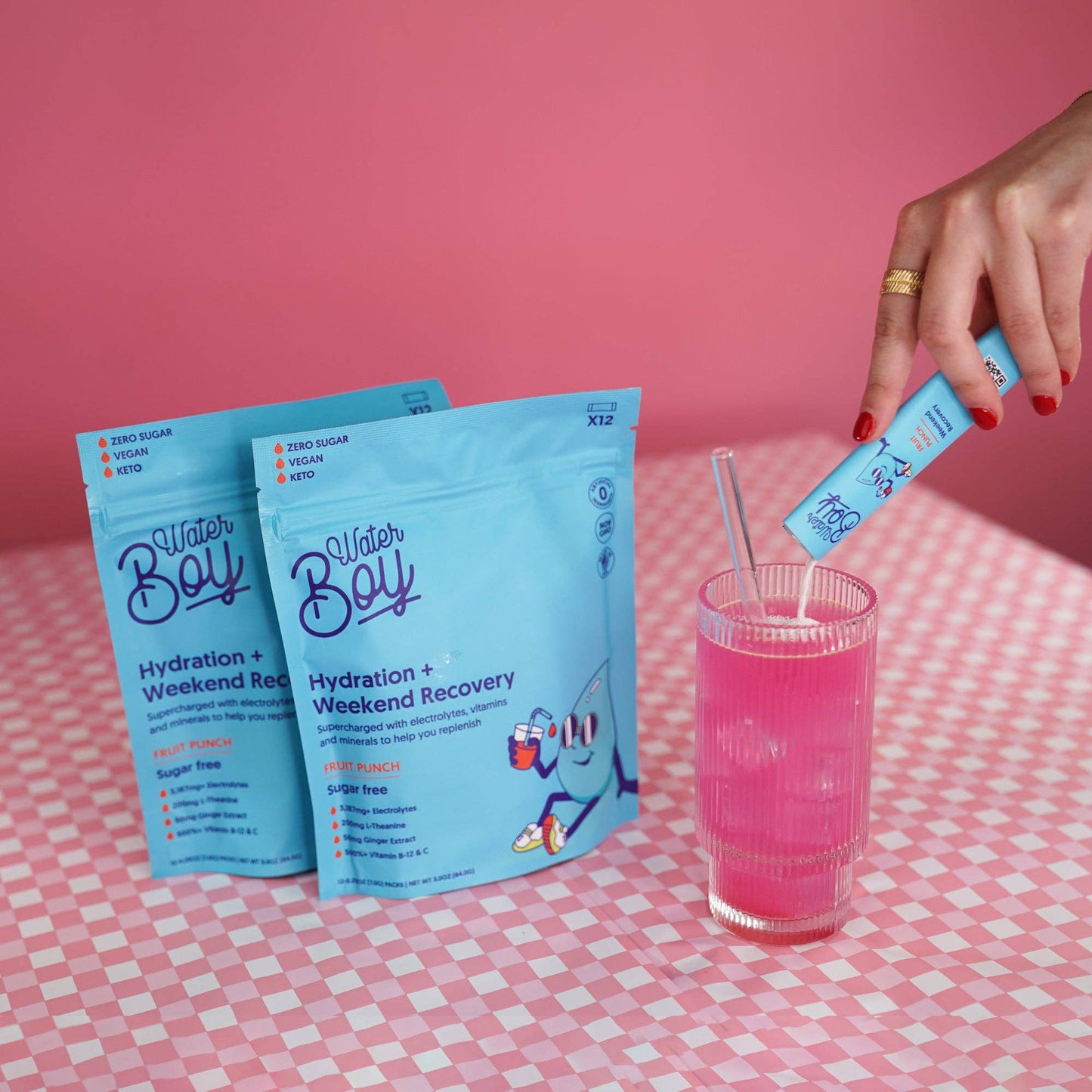 Hydration + Weekend Recovery: Blue Raspberry / 12 pk