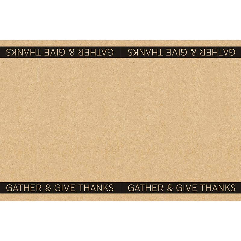 Charcuterie Paper Roll - GATHER & GIVE THANKS