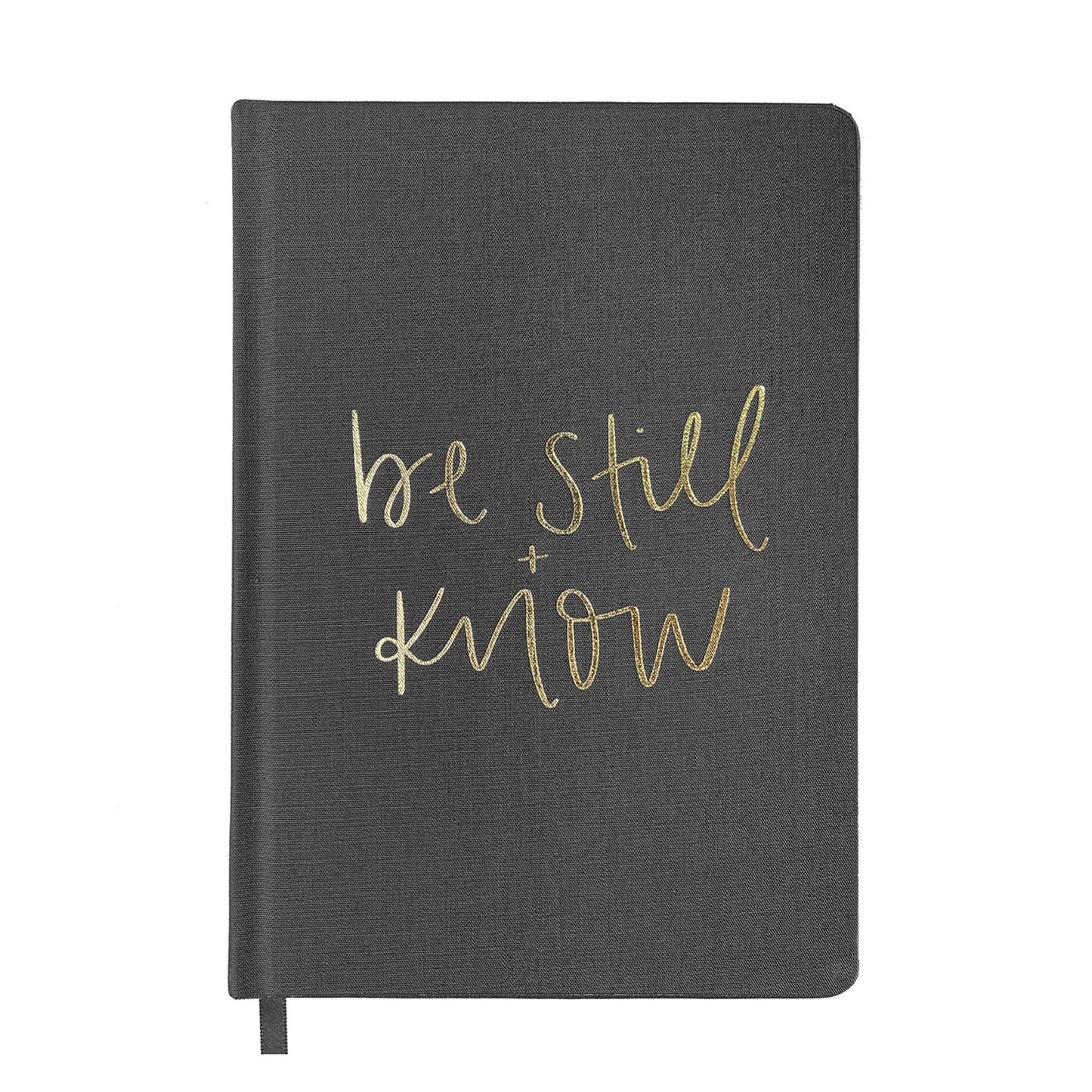 Journal: Be Still + Know Fabric Journal