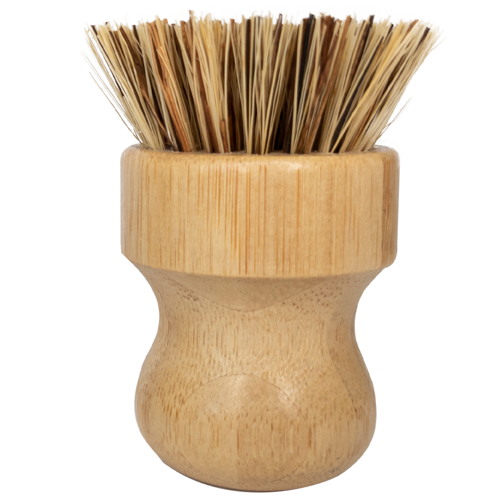 Oval Eco Cleaning Brush: Bamboo, Sisal & Coconut