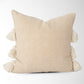 Coraline Textured Pillow Cover with Side Tassels 20x20