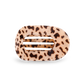 Round Flat Hair Clip | Medium | Blonde Tortoise