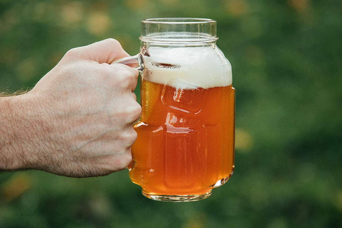 Golf Bag Beer Mug: Clear