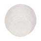 Sagebrook Home - Decorative Vase - White Ceramic Woven Textured Coastal, 7 in