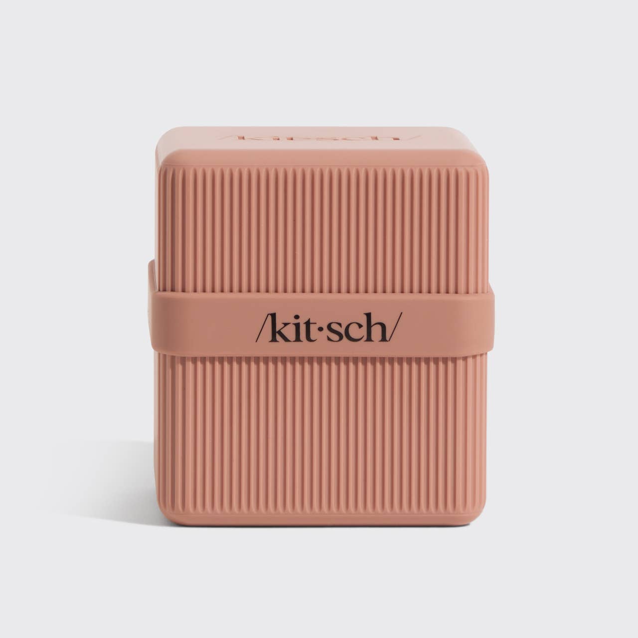KITSCH - 2-Compartment Travel Case - Terracotta
