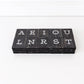 Bag 30 pcs NWSPPR XTRA LETTERS LETTERBOARD