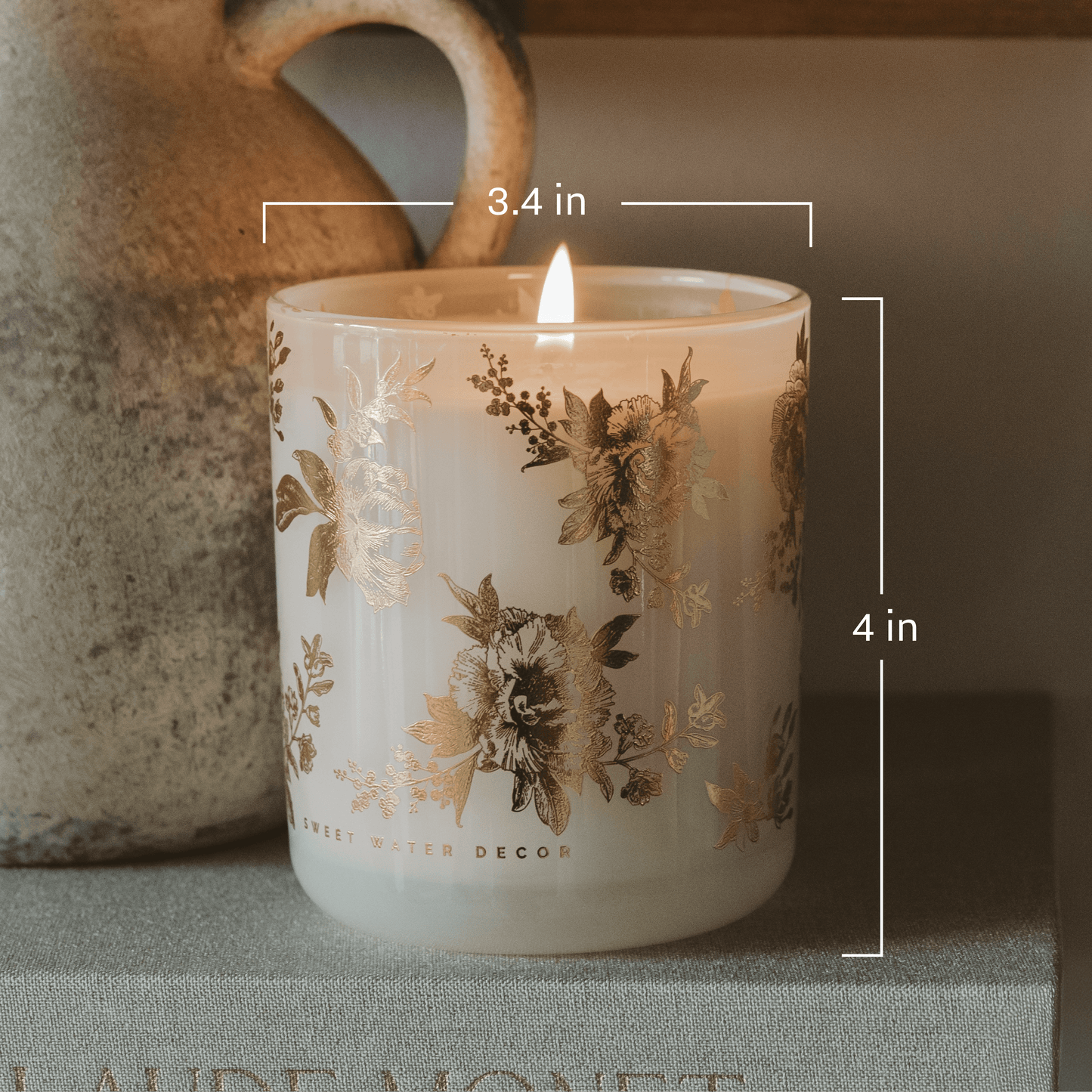 Candle: Gold Delft 12 oz Soy Candle