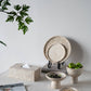 Marble Elegance Pedestal Bowl:  7x7x4"