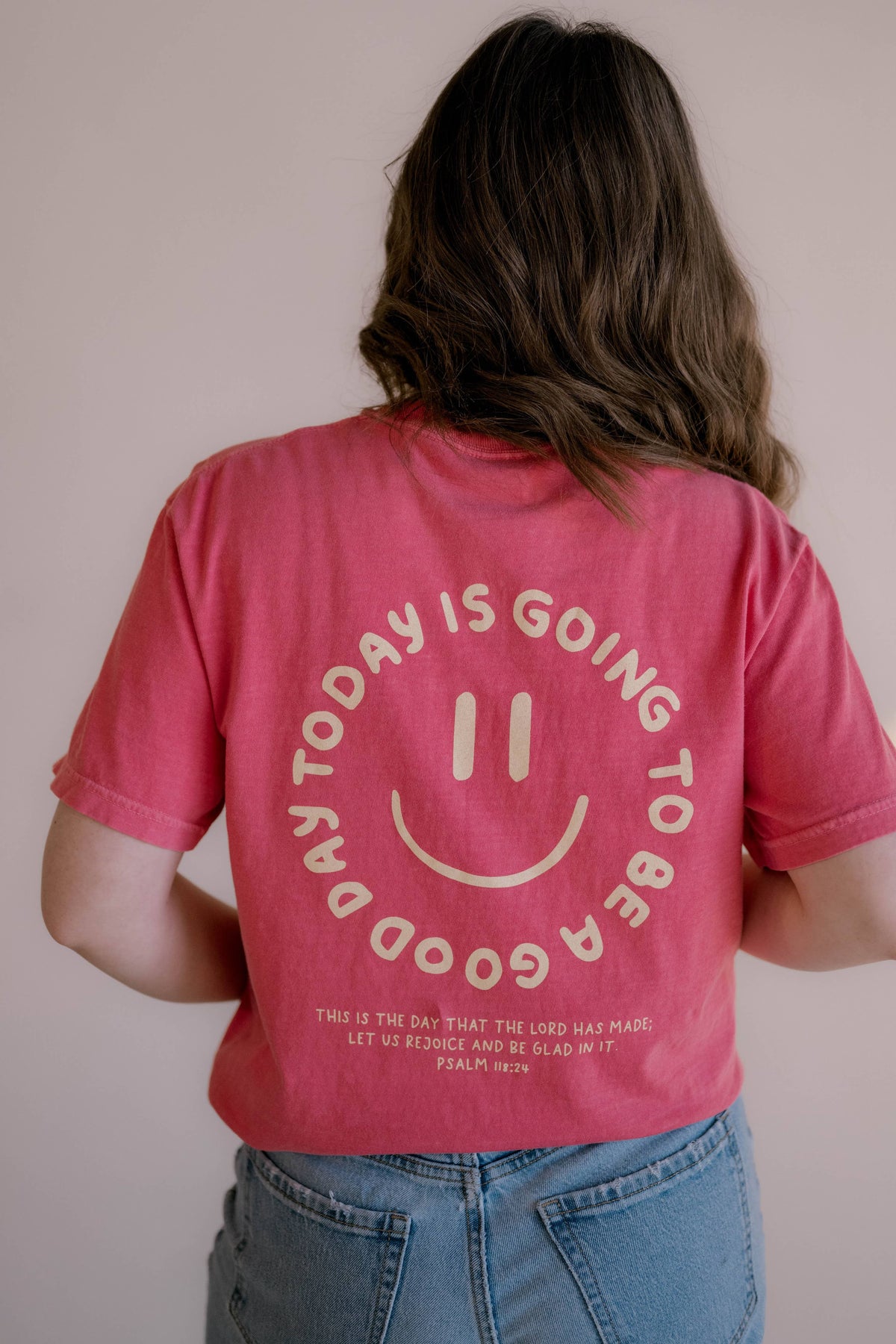 Dear Heart - Good Day Tee - Watermelon | Christian Tee: XL