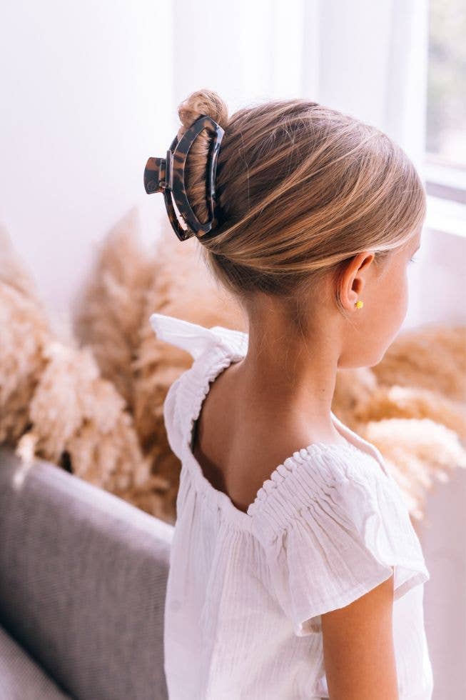 Open Hair Clip | Medium | TORTOISE