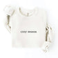OAT COLLECTIVE - EMBROIDERED COZY SEASON Sweatshirt : VINTAGE WHITE LONG SLEEVE / L