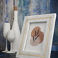 Marble Frame w/ Brass Inlay 4" x 6"