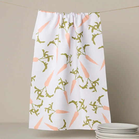 Carrot Toss Tea Towel