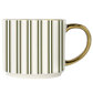 Mug: Green Stripe Coffee Mug