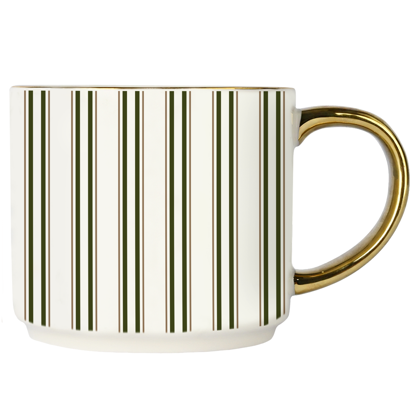 Mug: Green Stripe Coffee Mug