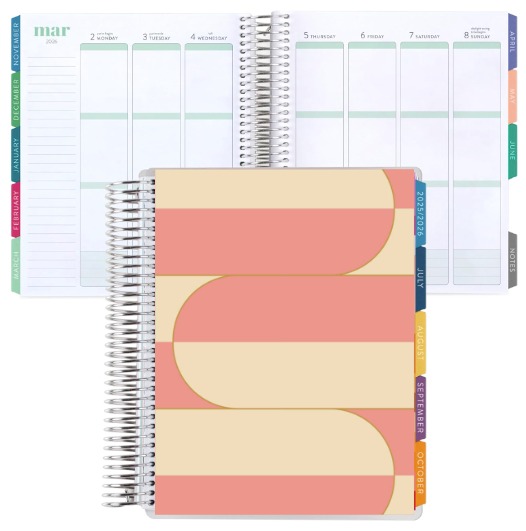 Life Planner - Waveform cover, vertical layout