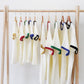 OAT COLLECTIVE - PREMIUM BASIC Ringer top: NATURAL/GREEN / M