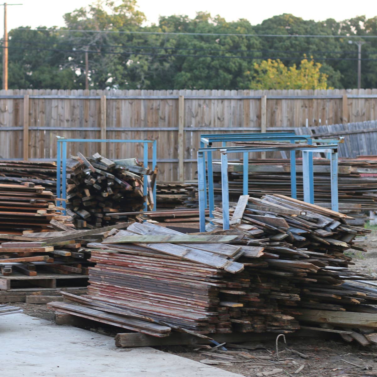 The Camden Console – Reclaimed Wood Table with Recessed Top