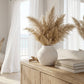 Sagebrook Home - Decorative Vase - White Ceramic Woven Textured Coastal, 7 in