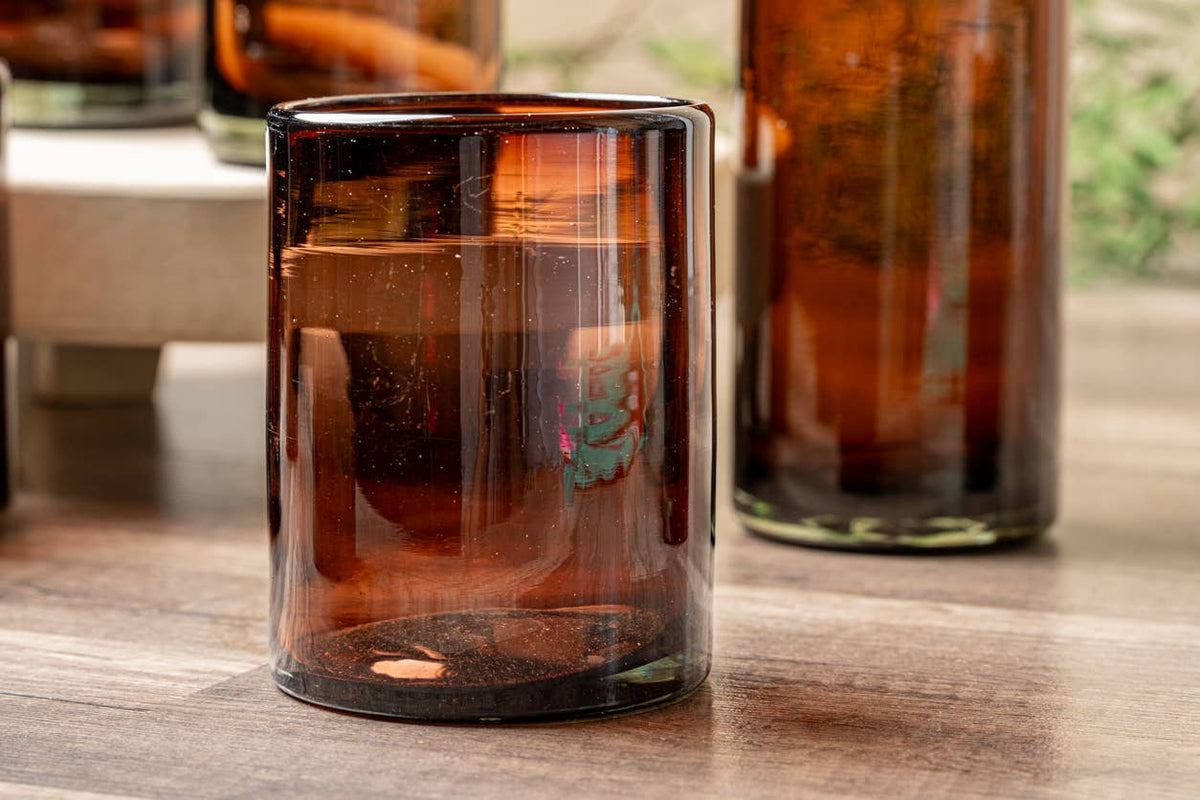 Verve Culture - Handblown Mexican DOF Glasses - Tamarind