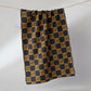 Lantern Grid Tea Towel