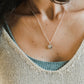 Be The Light Necklace: Sterling Silver