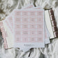 Blush Bible Tabs