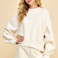 TCEC - CT7976-Dropped Shoulder Sweatshirt : HUNTER GREEN / L