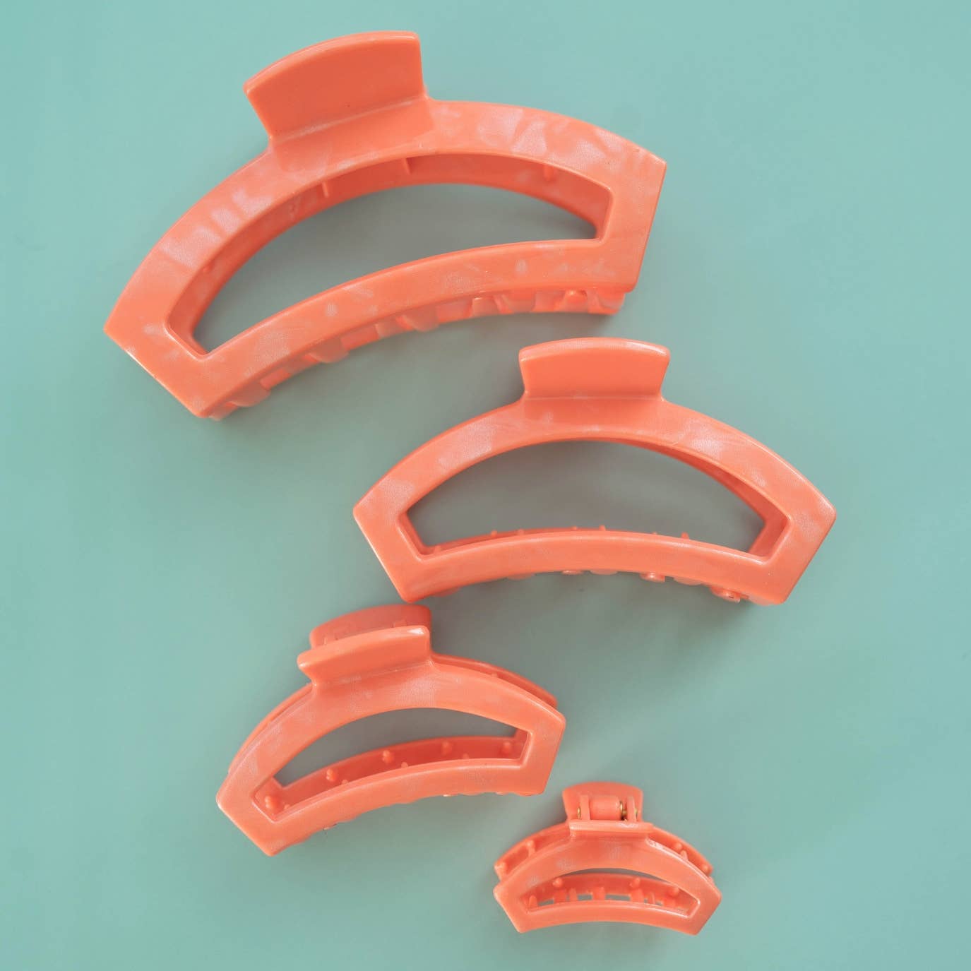 Open Hair Clip | Tiny | DREAMSICLE