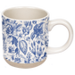 Mug: Blue Delft Stoneware Coffee Mug