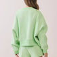 TCEC - CT7976-Dropped Shoulder Sweatshirt : HUNTER GREEN / L