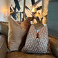 Rennah Collective - Cinnamon Velvet Pillow Cover: 22x22 Cover Only