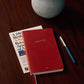 Papier - Lined Notebook, A5 Softcover, PU Leather - Today's the Day