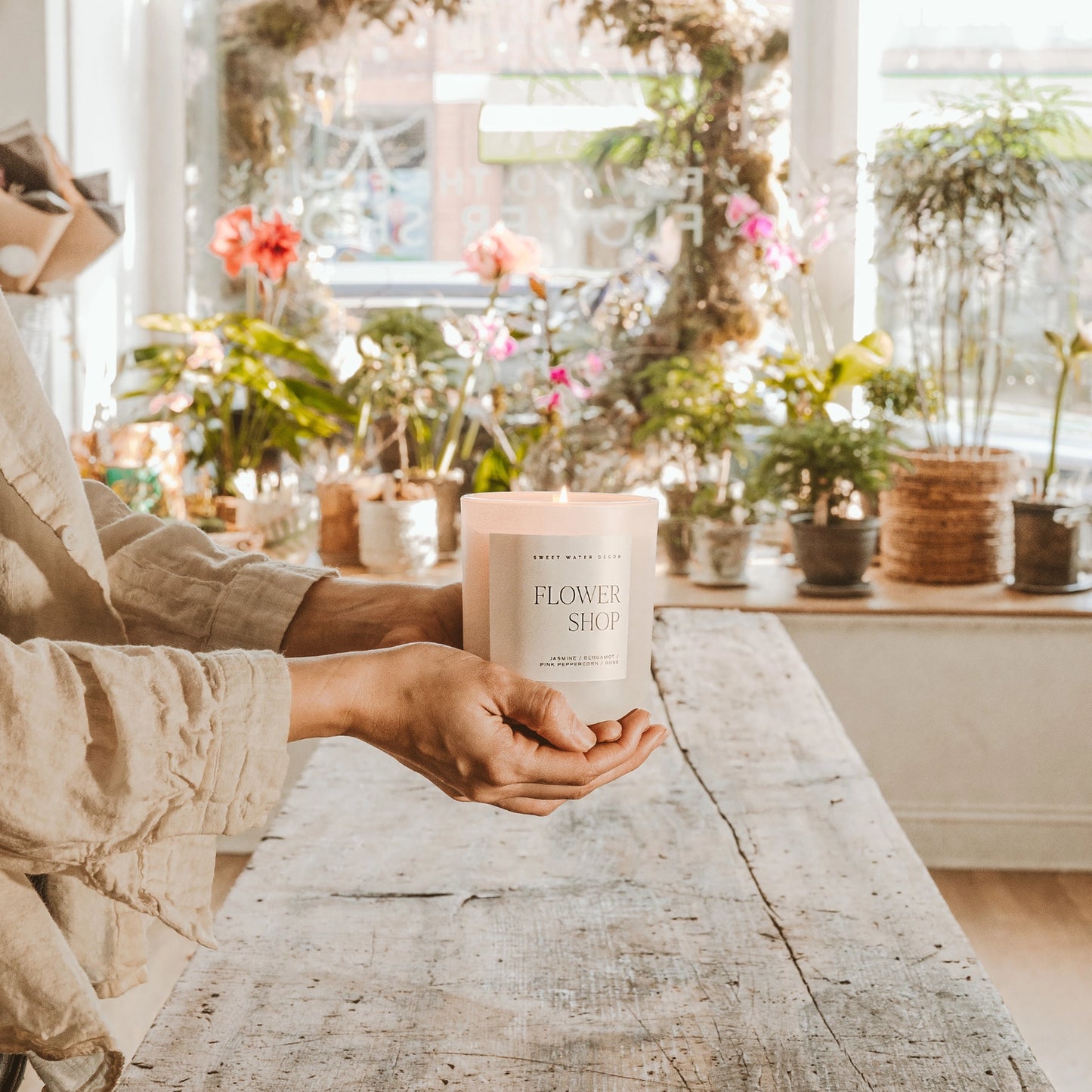 Candle: Flower Shop