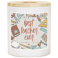 Best Teacher Ever - Caramel Latte Candle