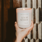 Candle: Luxury Getaway 15 oz Soy Candle, Matte Jar