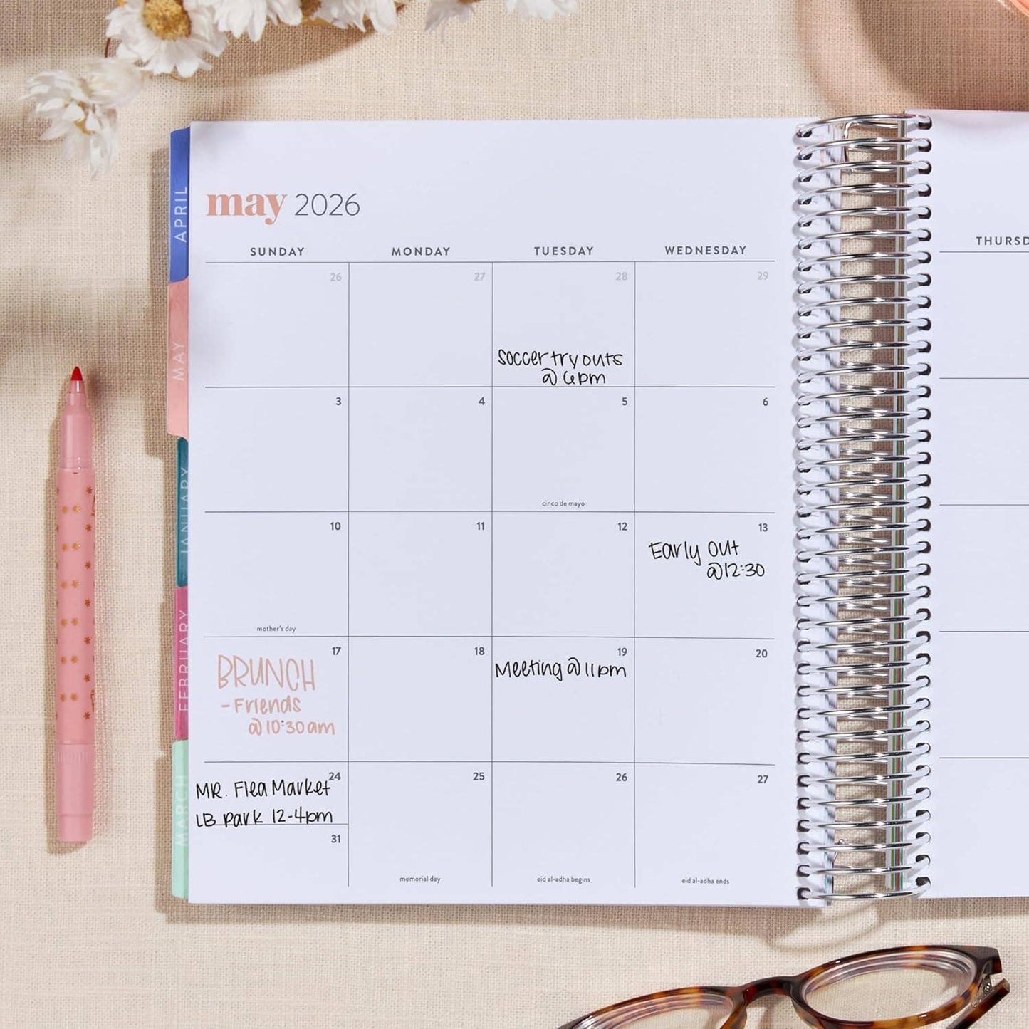 Life Planner - Waveform cover, vertical layout