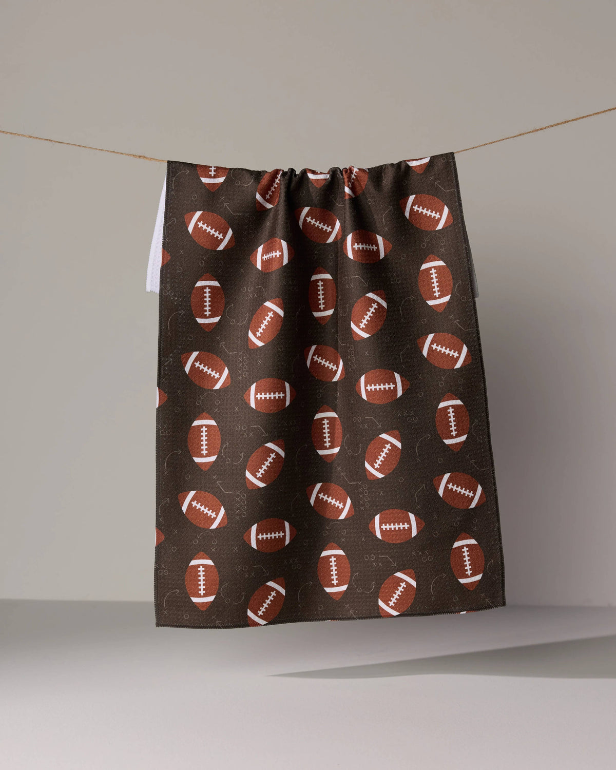 First Down Tea Towel: Football