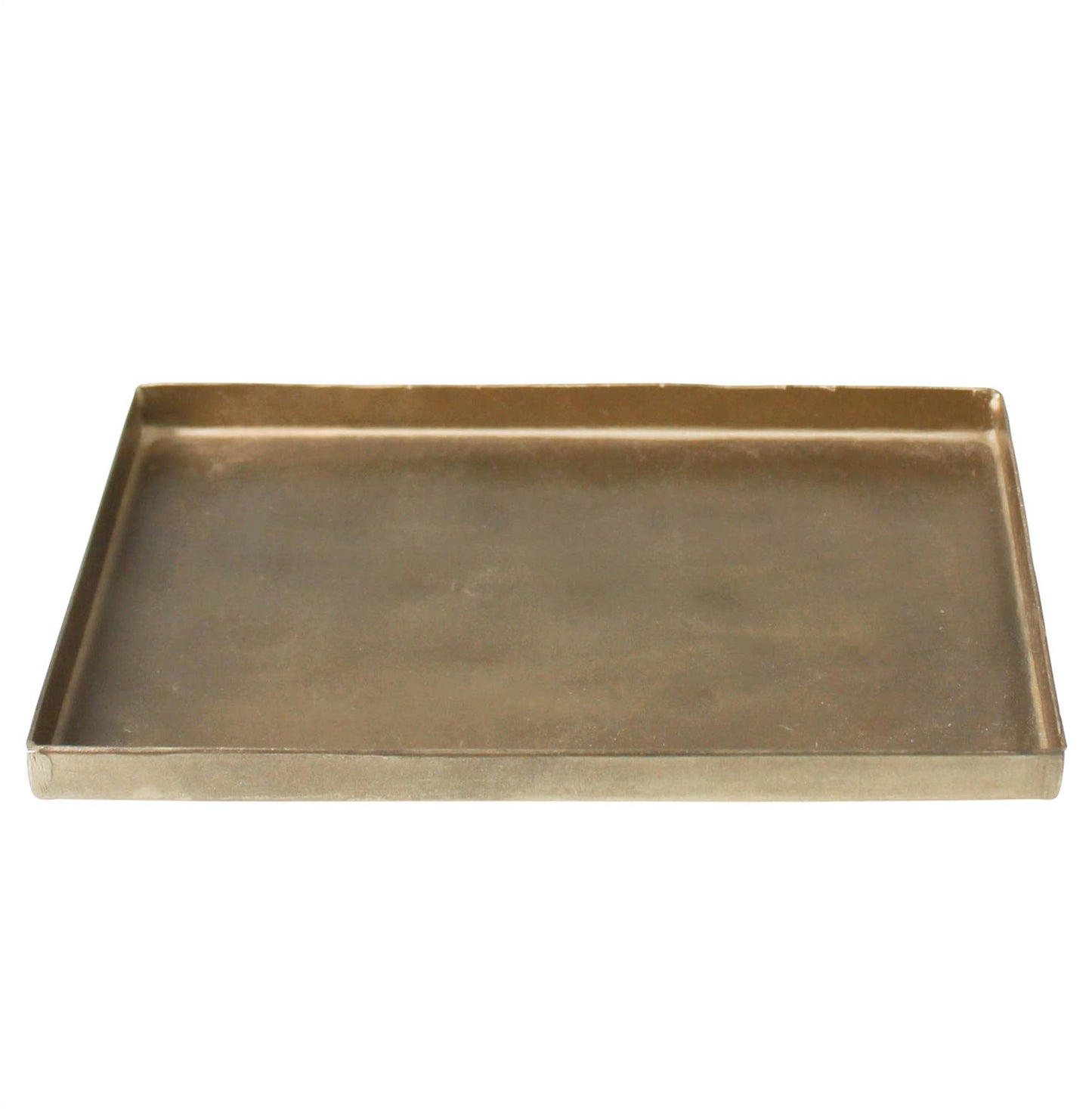 Tulum Tray, Brass - Rect Small