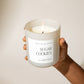 Candle: Sugar Cookies 15 oz Soy Candle, Matte Jar