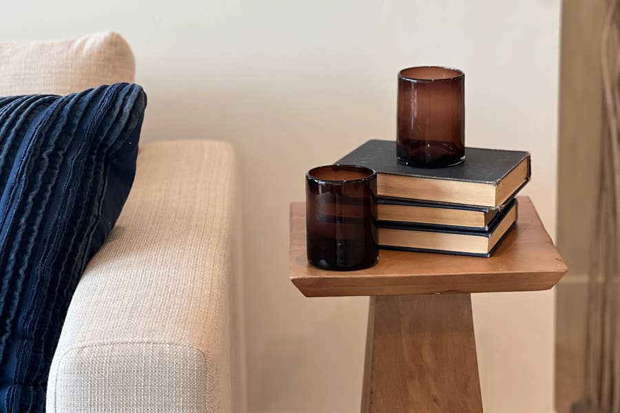 Verve Culture - Handblown Mexican DOF Glasses - Tamarind