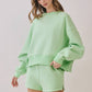 TCEC - CT7976-Dropped Shoulder Sweatshirt : HUNTER GREEN / L