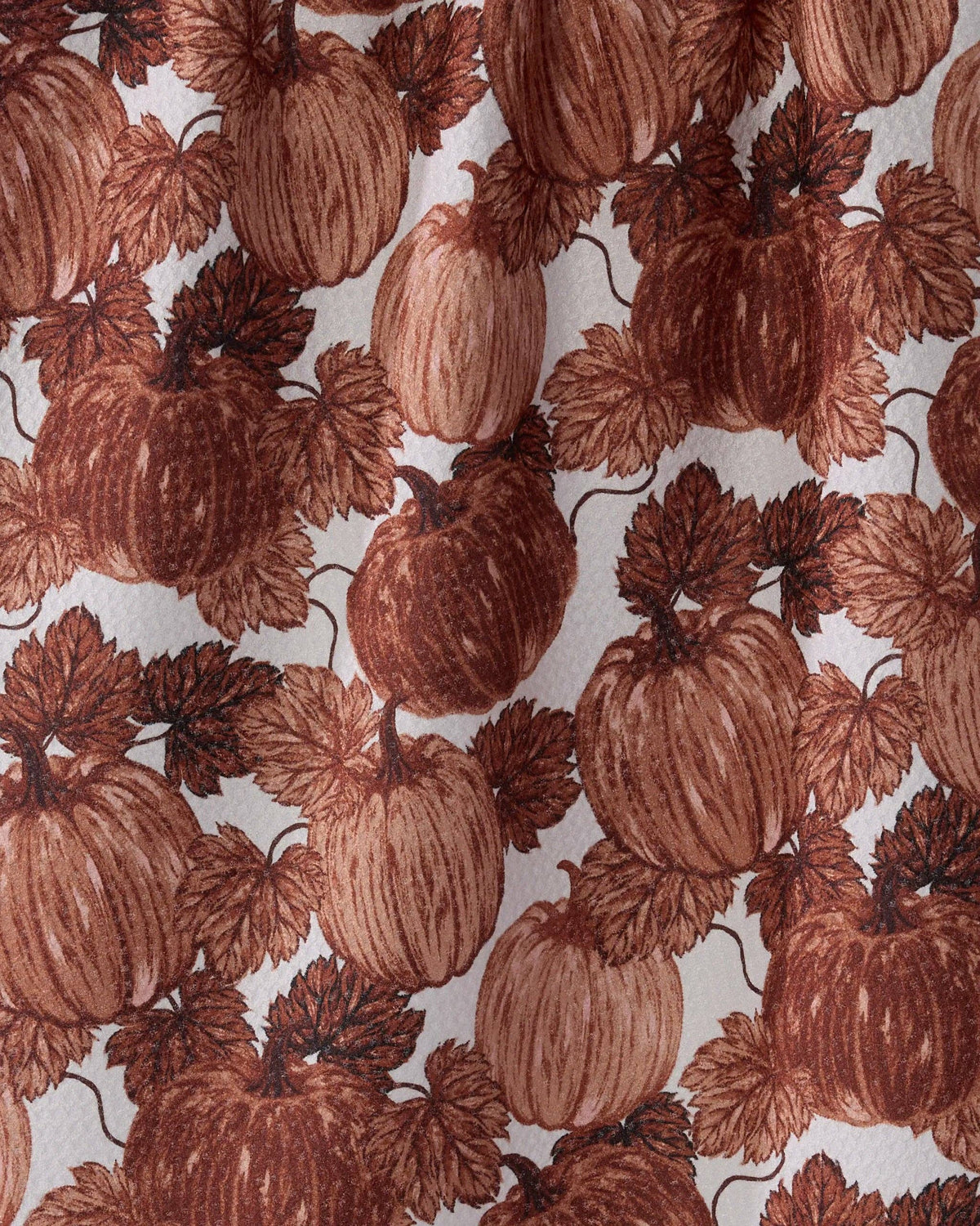 Geometry - Harvest Moon Tea Towel: Orange