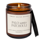 Candle: Palo Santo Patchouli 9 oz Soy Candle