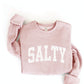 SALTY Graphic Sweatshirt: LIGHT BLUE