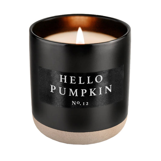 Hello Pumpkin 12 oz Soy Candle