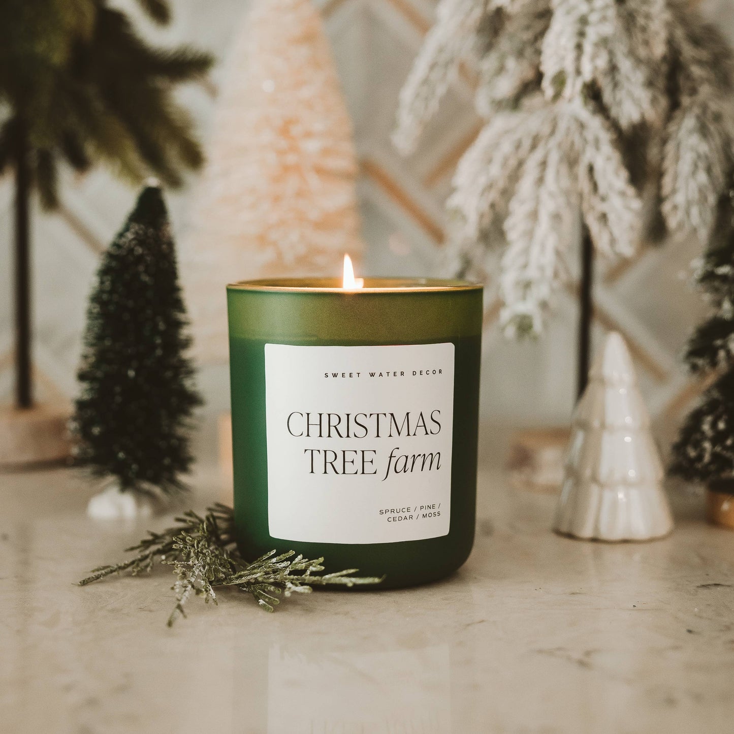 Candle: Christmas Tree Farm 15 oz Matte Soy Candle